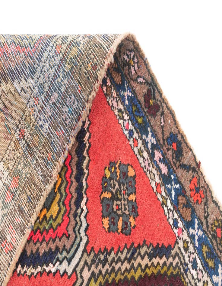 Detail image of 2' 7 x 10' 5 Hamedan Runner Rug