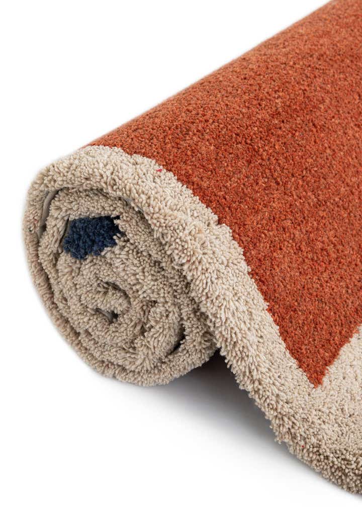 2' x 8' Handtufted Wool Runner Rug