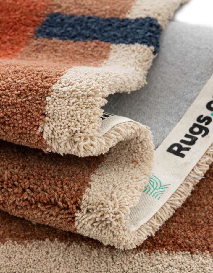 2' x 8' Handtufted Wool Runner Rug