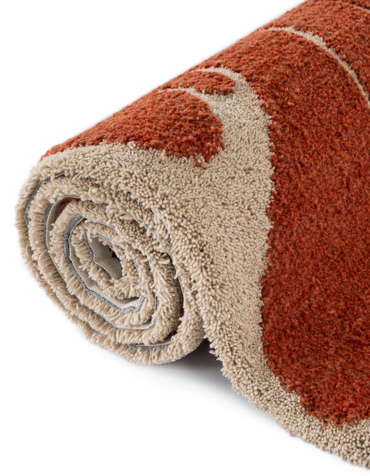 Detail image of 2' x 8' Handtufted Wool Runner Rug