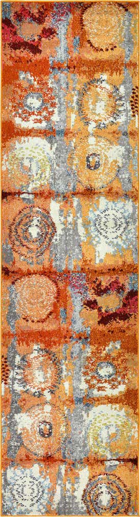 2' 7 x 10' Washable Hyacinth Runner Rug