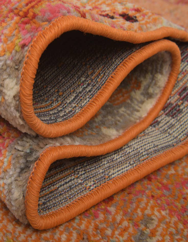 Detail image of 2' 7 x 10' Washable Hyacinth Runner Rug