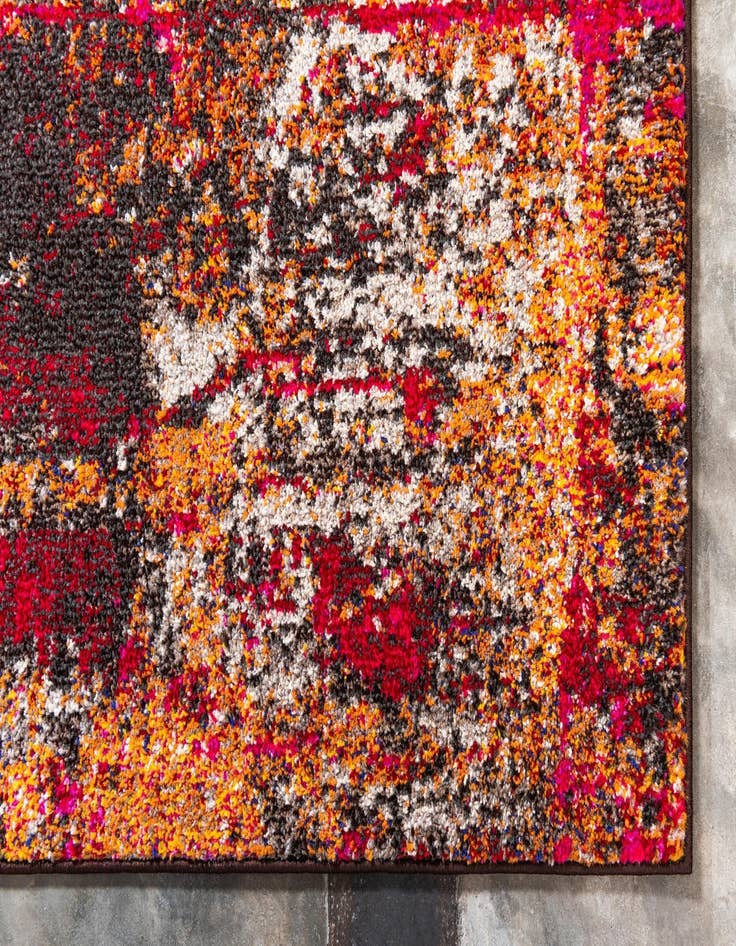 Detail image of 2' 2 x 6' 9 Washable Hyacinth Runner Rug