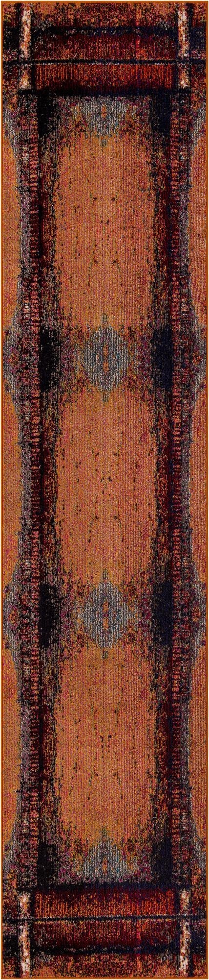 2' 7 x 12' Washable Hyacinth Runner Rug