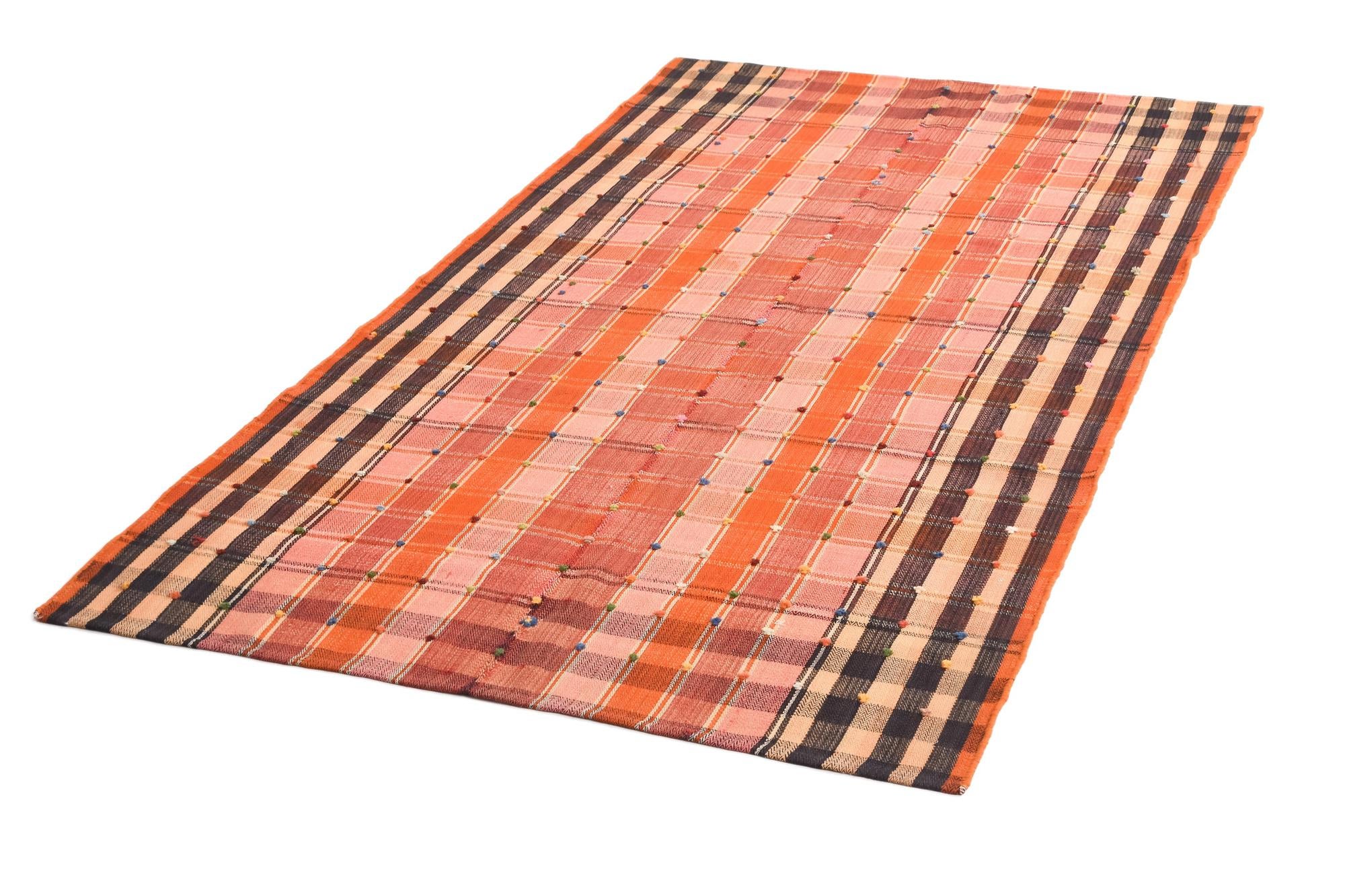 4' 7 x 8' 4 Jajim Runner Rug