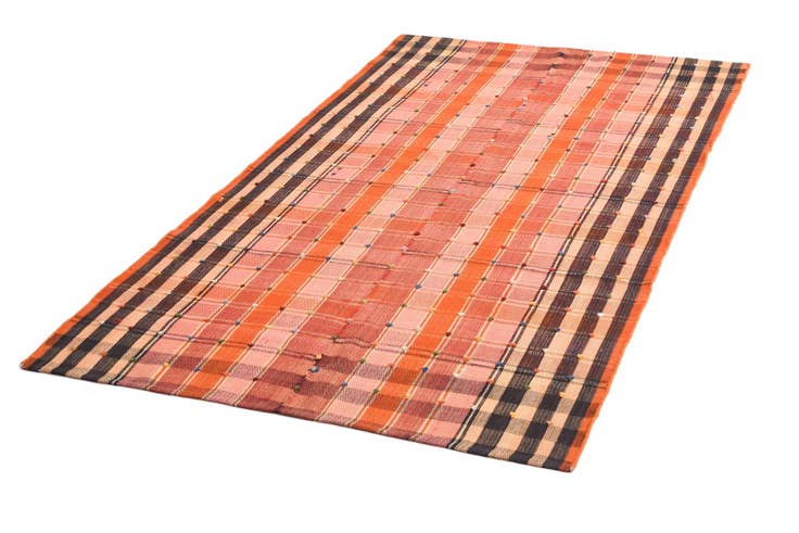 Detail image of 4' 7 x 8' 4 Jajim Runner Rug