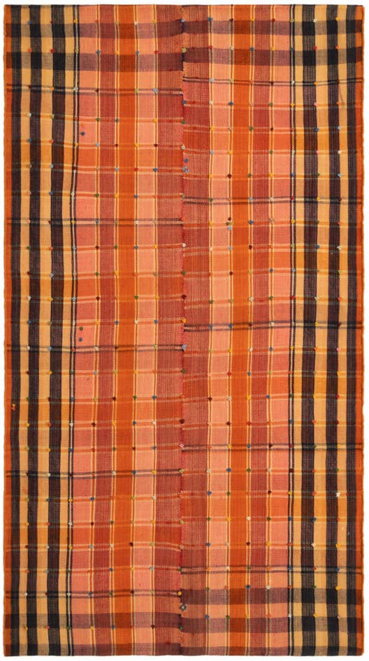 Detail image of 4' 7 x 8' 4 Jajim Runner Rug