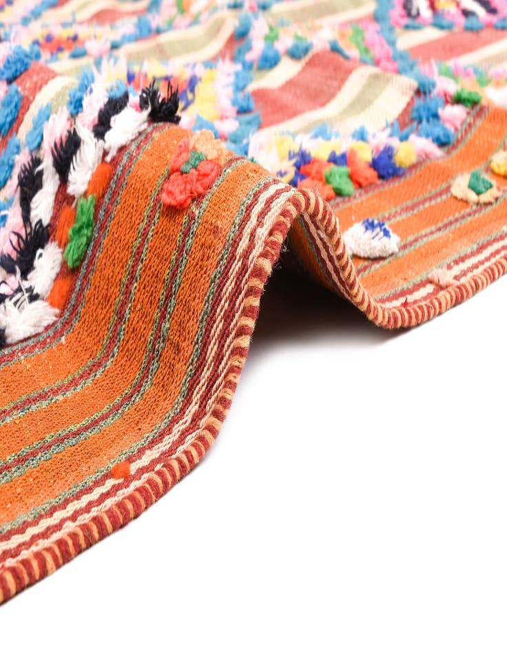 Detail image of 4' 1 x 12' 1 Jajim Runner Rug