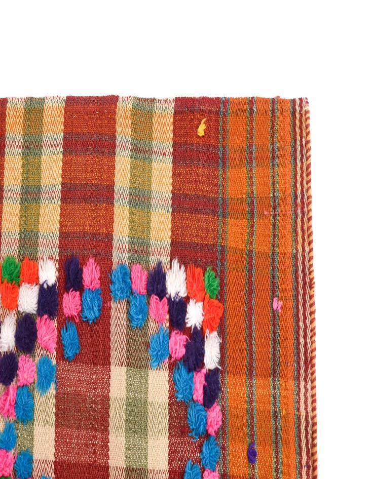 Detail image of 4' 1 x 12' 1 Jajim Runner Rug