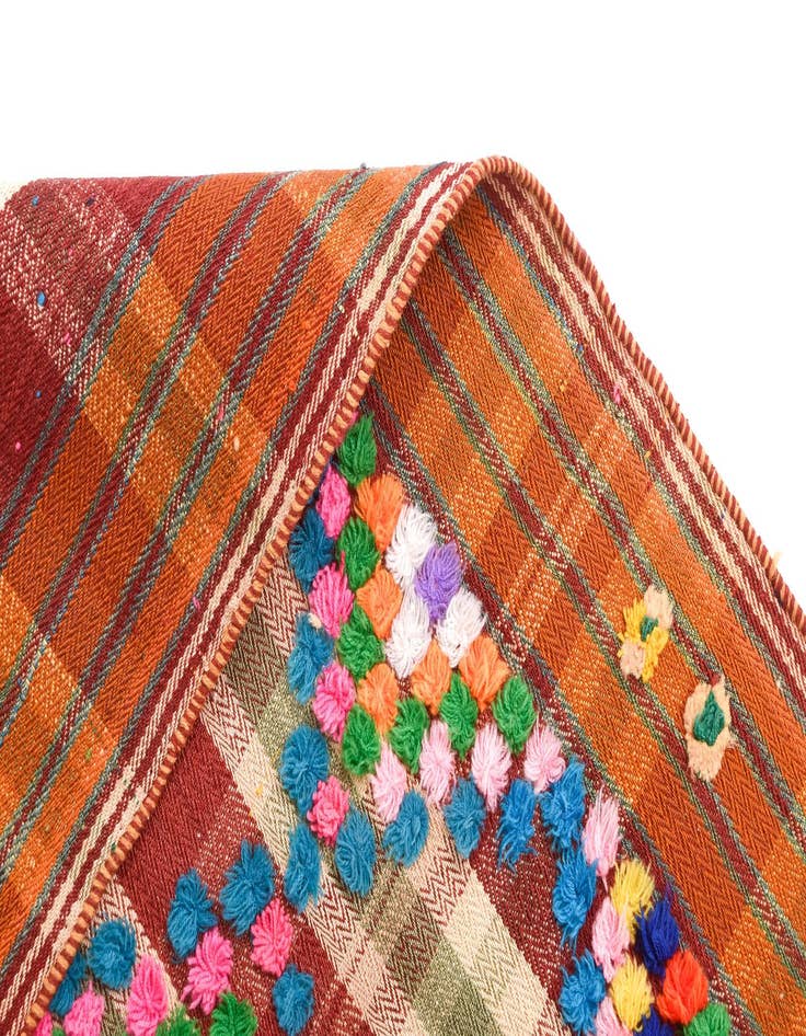 Detail image of 4' 1 x 12' 1 Jajim Runner Rug