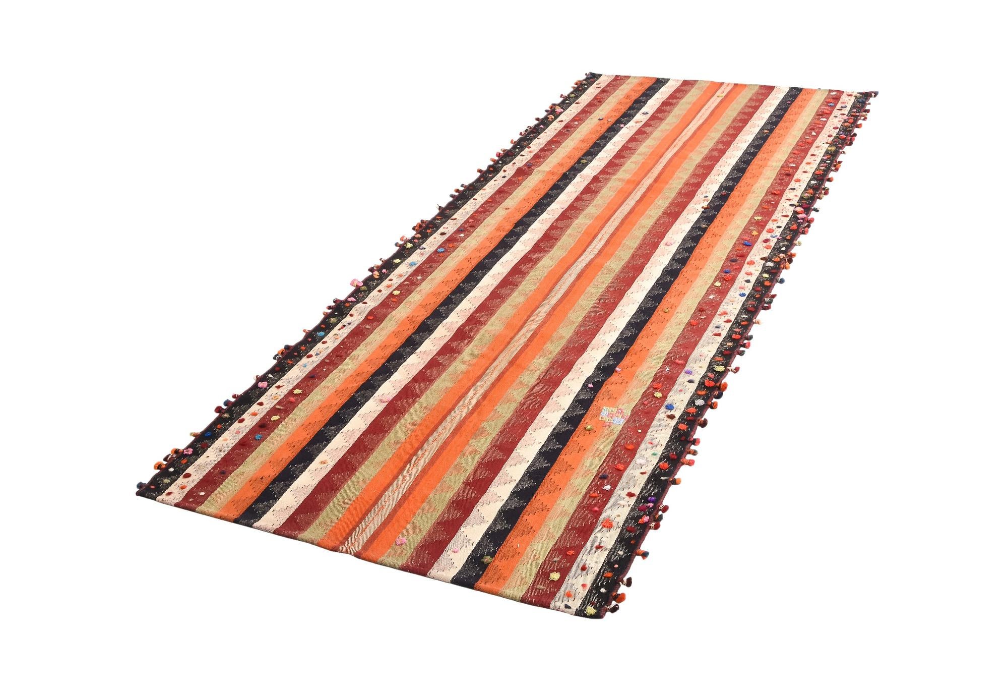 4' 1 x 10' 4 Jajim Runner Rug