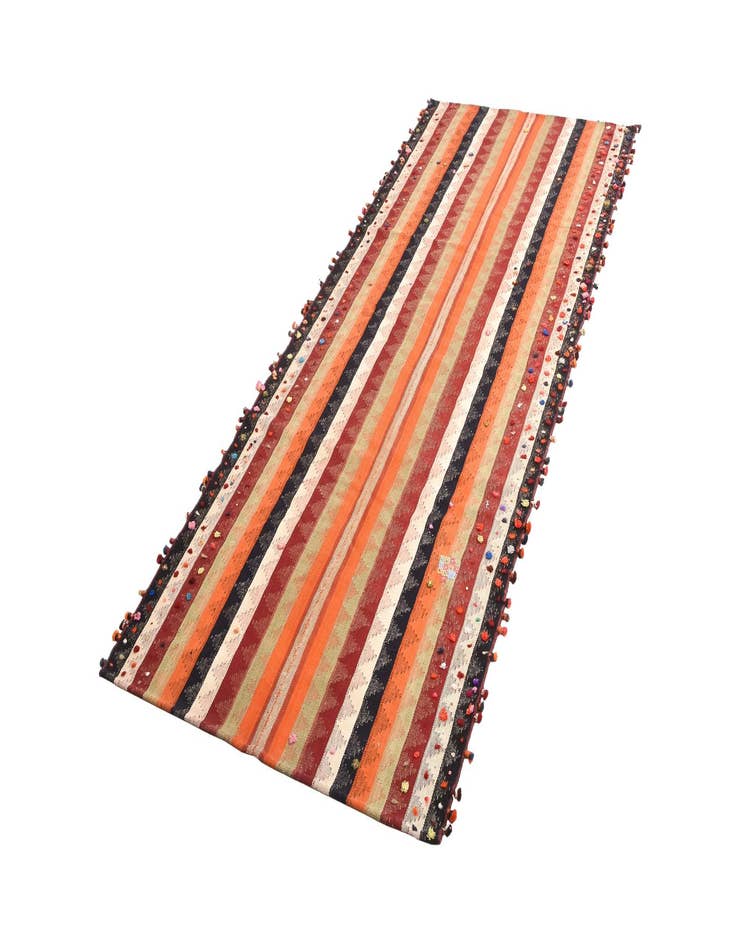Detail image of 4' 1 x 10' 4 Jajim Runner Rug