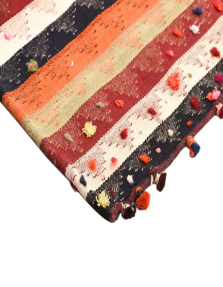 Detail image of 4' 1 x 10' 4 Jajim Runner Rug