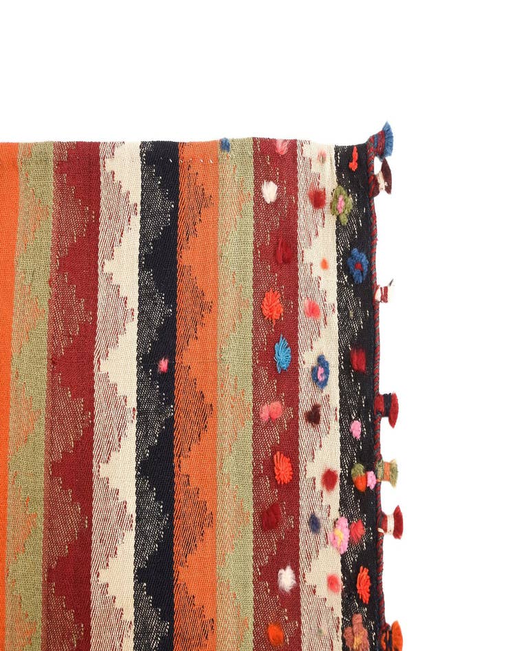 Detail image of 4' 1 x 10' 4 Jajim Runner Rug