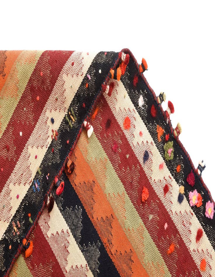 Detail image of 4' 1 x 10' 4 Jajim Runner Rug