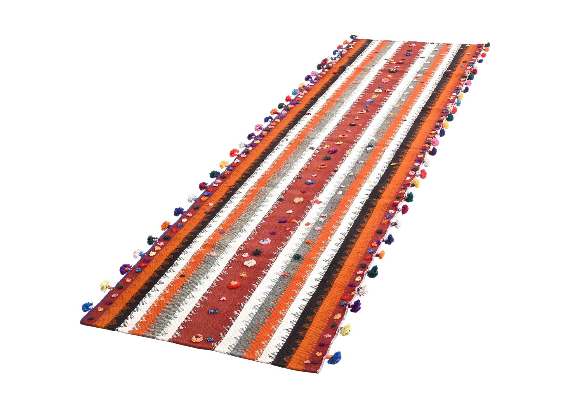 3' 3 x 11' 5 Jajim Runner Rug