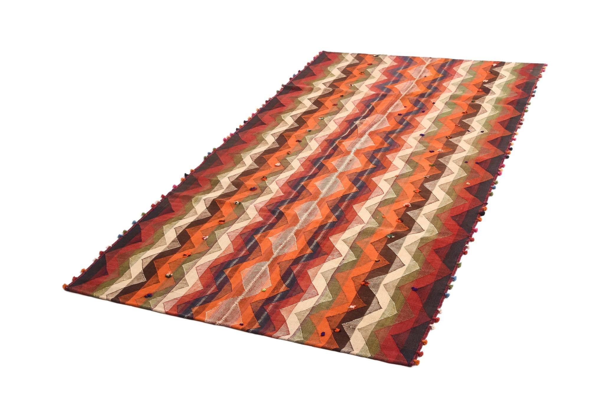 4' 8 x 8' 11 Jajim Runner Rug