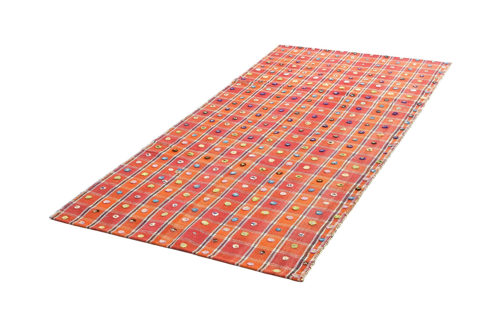 4' 2 x 8' 11 Jajim Runner Rug