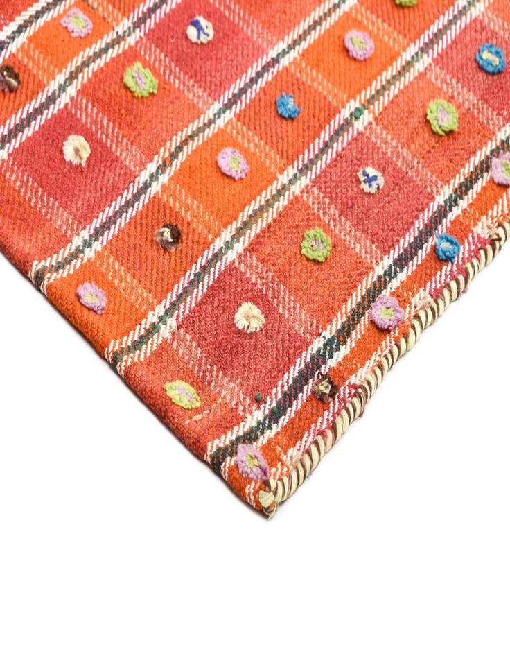 Detail image of 4' 2 x 8' 11 Jajim Runner Rug