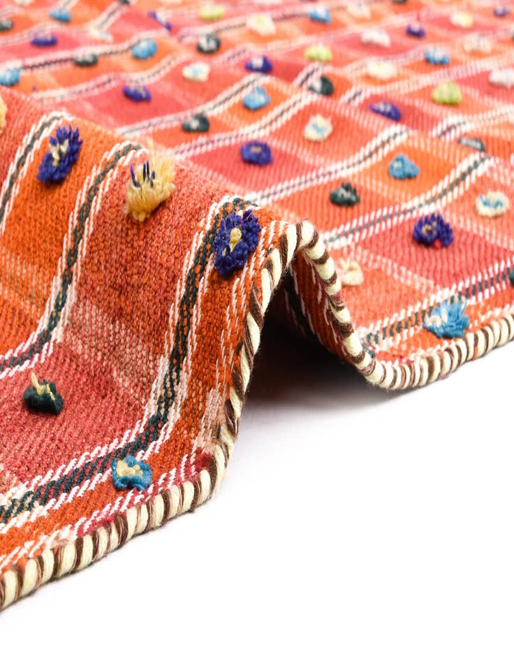 Detail image of 4' 2 x 8' 11 Jajim Runner Rug