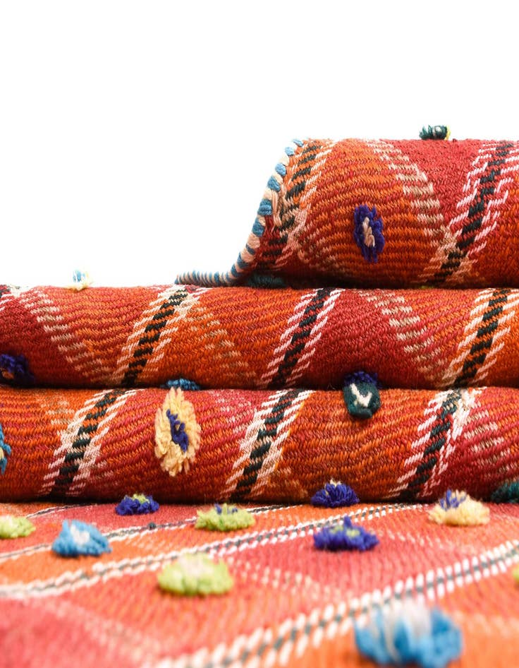 Detail image of 4' 2 x 8' 11 Jajim Runner Rug