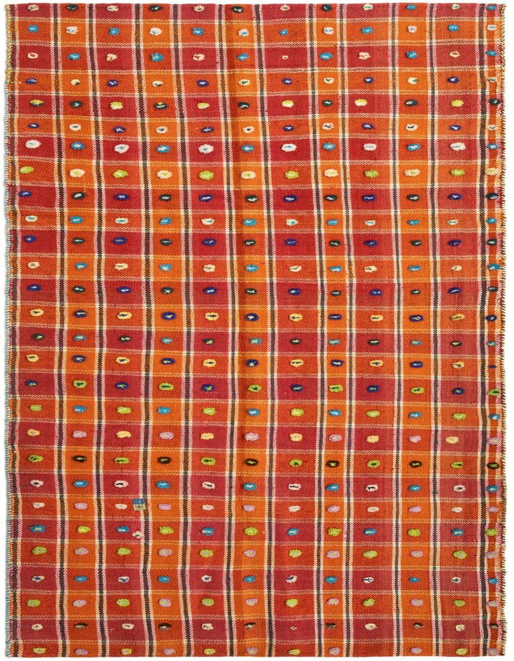 Detail image of 4' 2 x 8' 11 Jajim Runner Rug