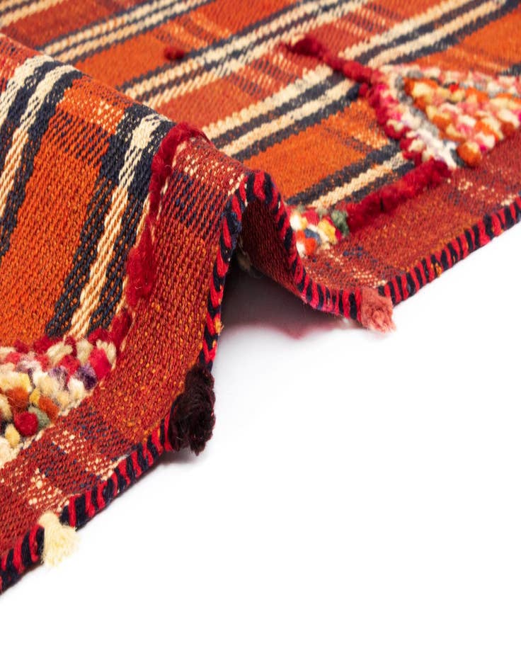 Detail image of 4' 4 x 8' 6 Jajim Wool Runner Rug