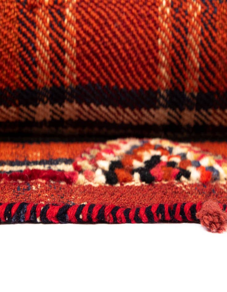 Detail image of 4' 4 x 8' 6 Jajim Wool Runner Rug
