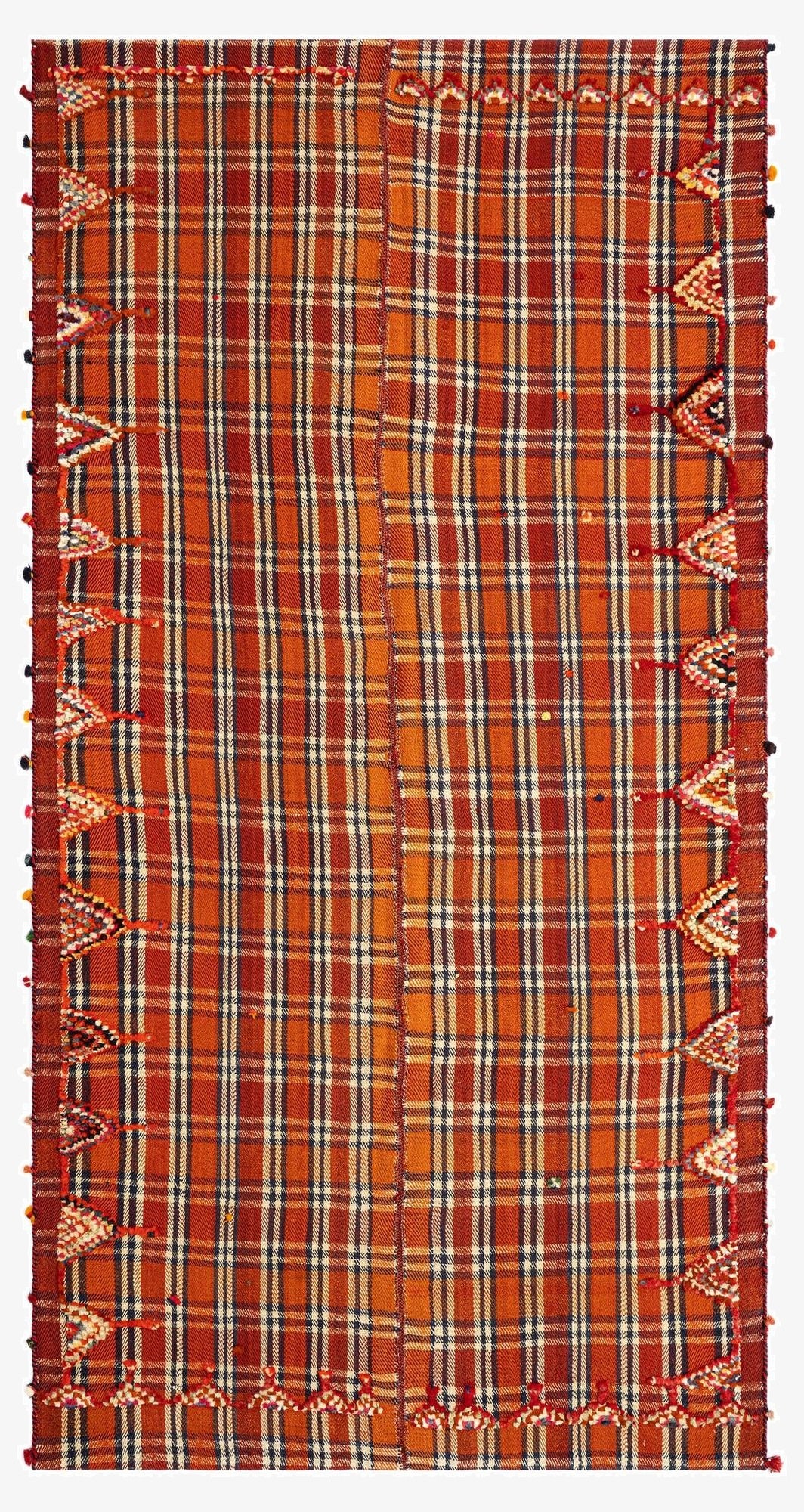 4' 4 x 8' 6 Jajim Wool Runner Rug