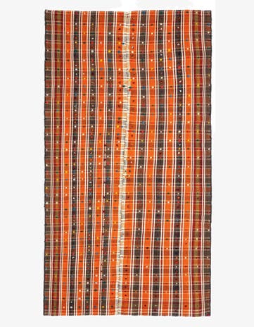 4' 8 x 9' Jajim Wool Runner Rug