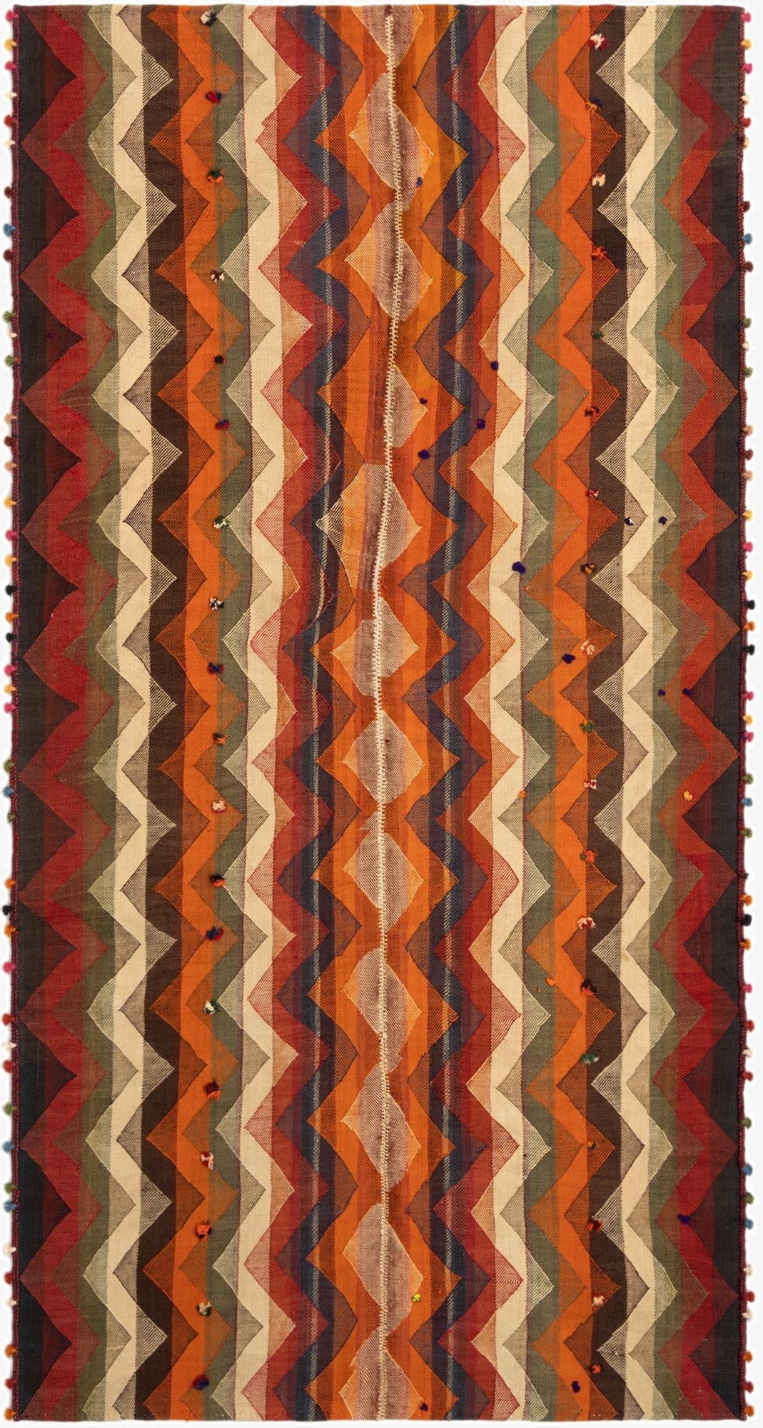 4' 8 x 8' 11 Jajim Runner Rug