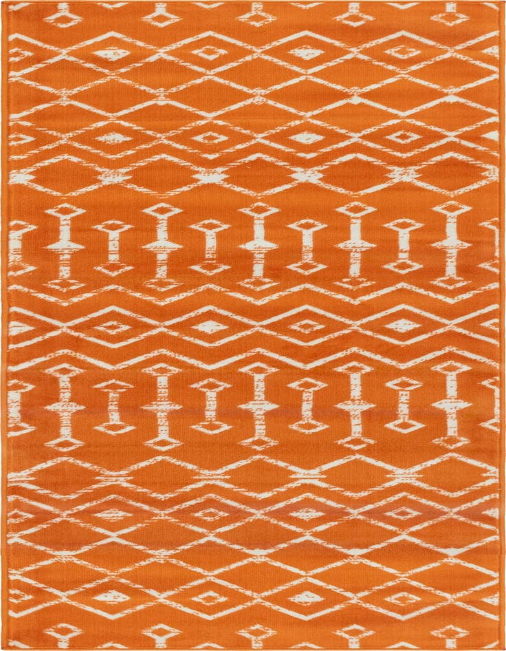 Detail image of 2' 6 x 8' 2 Kasbah Trellis Runner Rug