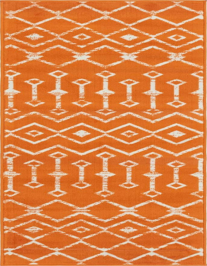 Detail image of 2' x 6' 7 Kasbah Trellis Runner Rug