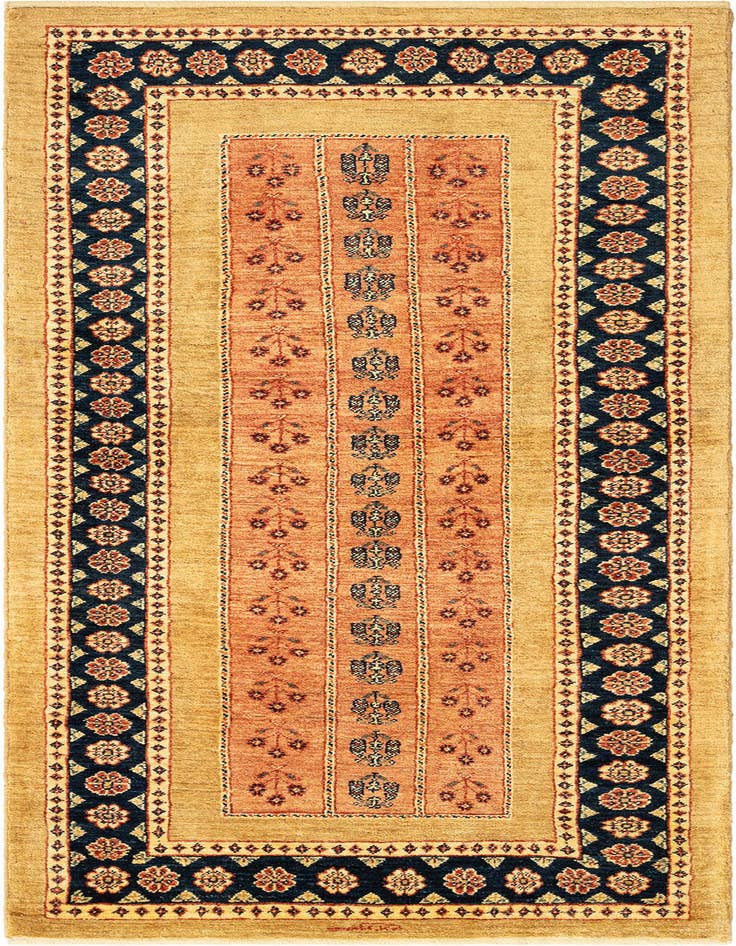 Detail image of 2' 9 x 6' 10 Kashkuli Wool Runner Rug