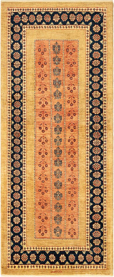 Detail image of 2' 9 x 6' 10 Kashkuli Wool Runner Rug