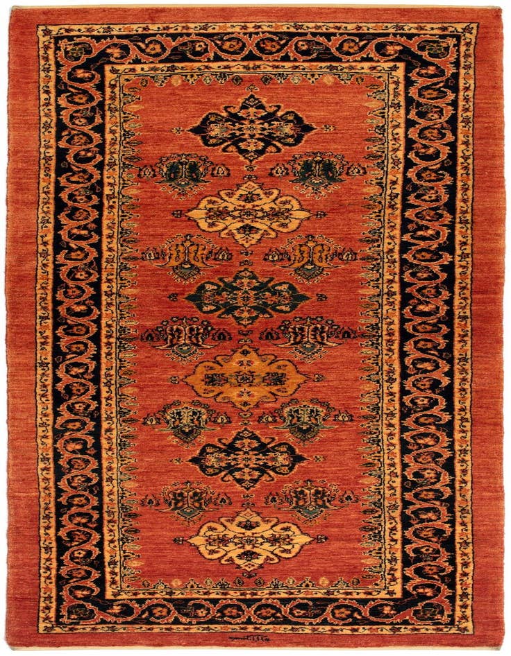 Detail image of 2' 11 x 7' 1 Kashkuli Runner Rug