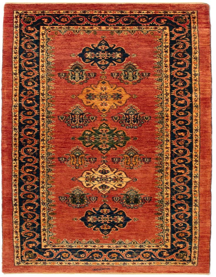 Detail image of 2' 9 x 7' 2 Kashkuli Runner Rug