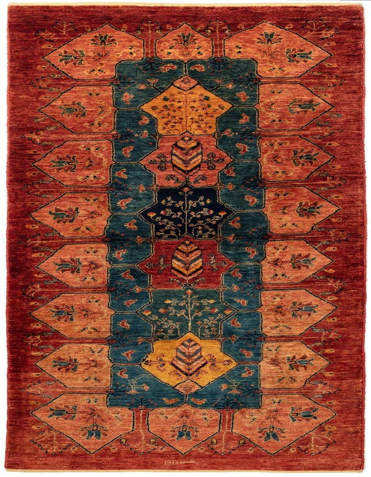 Detail image of 2' 10 x 7' 1 Kashkuli Runner Rug