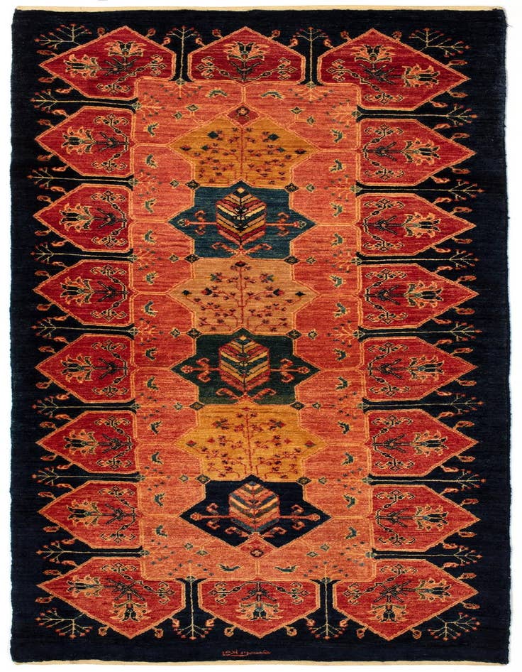 Detail image of 2' 11 x 6' 9 Kashkuli Runner Rug