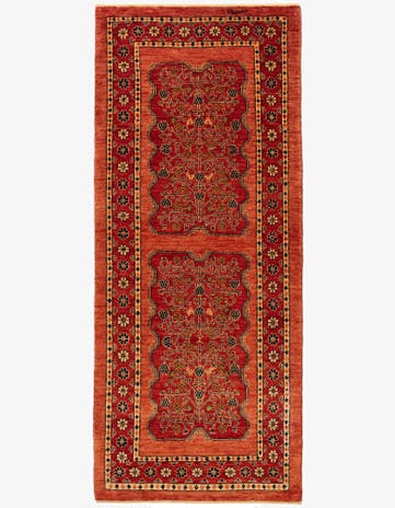 2' 10 x 6' 11 Kashkuli Runner Rug