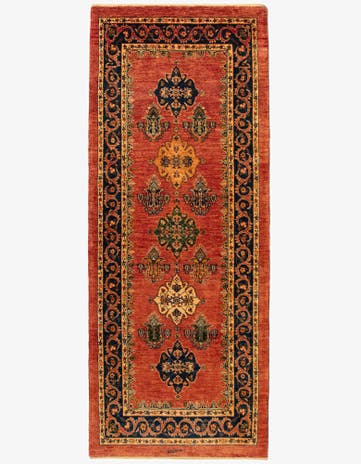 2' 9 x 7' 2 Kashkuli Runner Rug