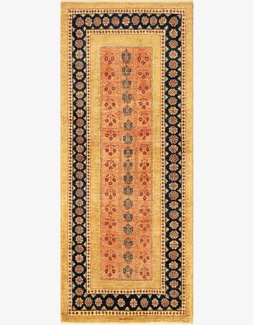 2' 9 x 6' 10 Kashkuli Wool Runner Rug