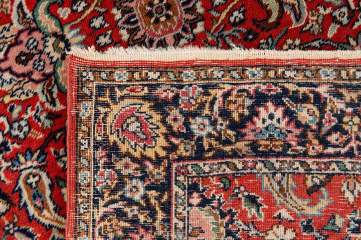 2' 11 x 11' 6 Hand Knotted Kashmir Wool Runner Rug