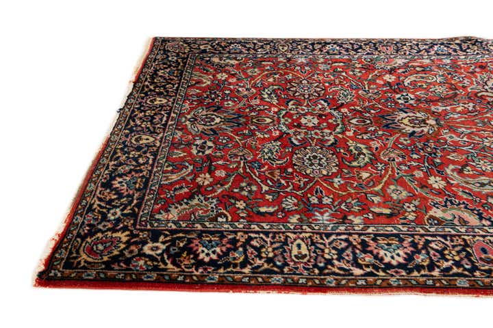 2' 11 x 11' 6 Hand Knotted Kashmir Wool Runner Rug
