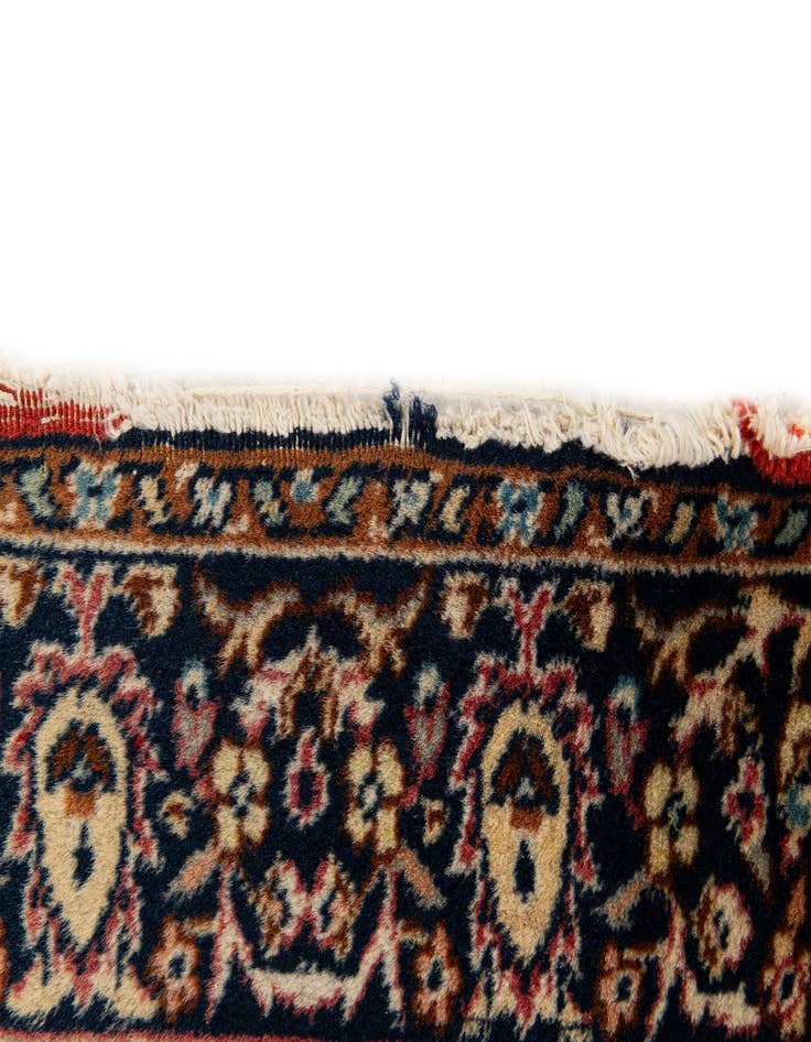 Detail image of 2' 11 x 11' 6  Hand Knotted Kashmir Wool Runner Rug