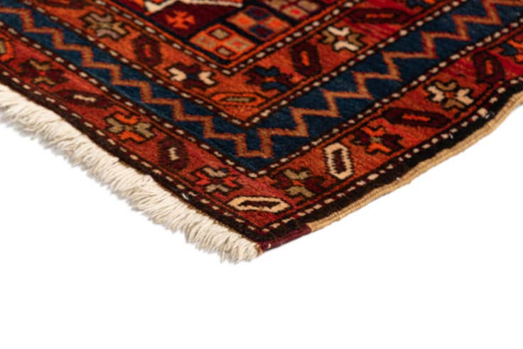 Detail image of 4' 7 x 10' 6 Koliaei Wool Runner Rug
