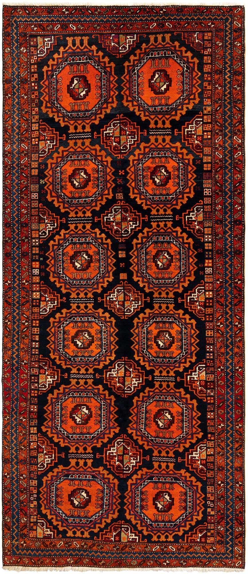 4' 7 x 10' 6 Koliaei Wool Runner Rug