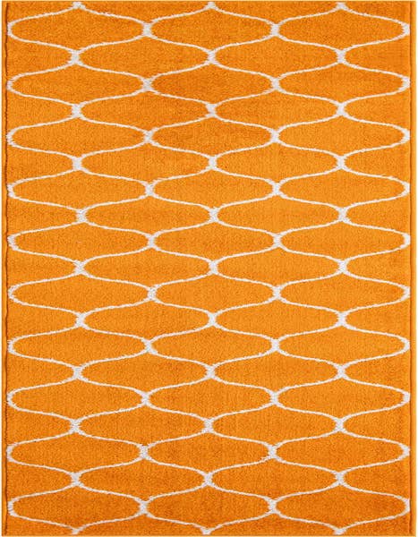 Detail image of 2' x 8' 8 Lattice Frieze Runner Rug