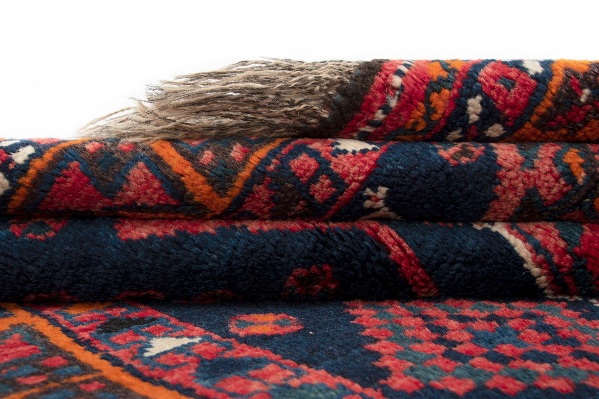 4' 9 x 10' 2 Hand Knotted Lori Persian Wool Runner Rug