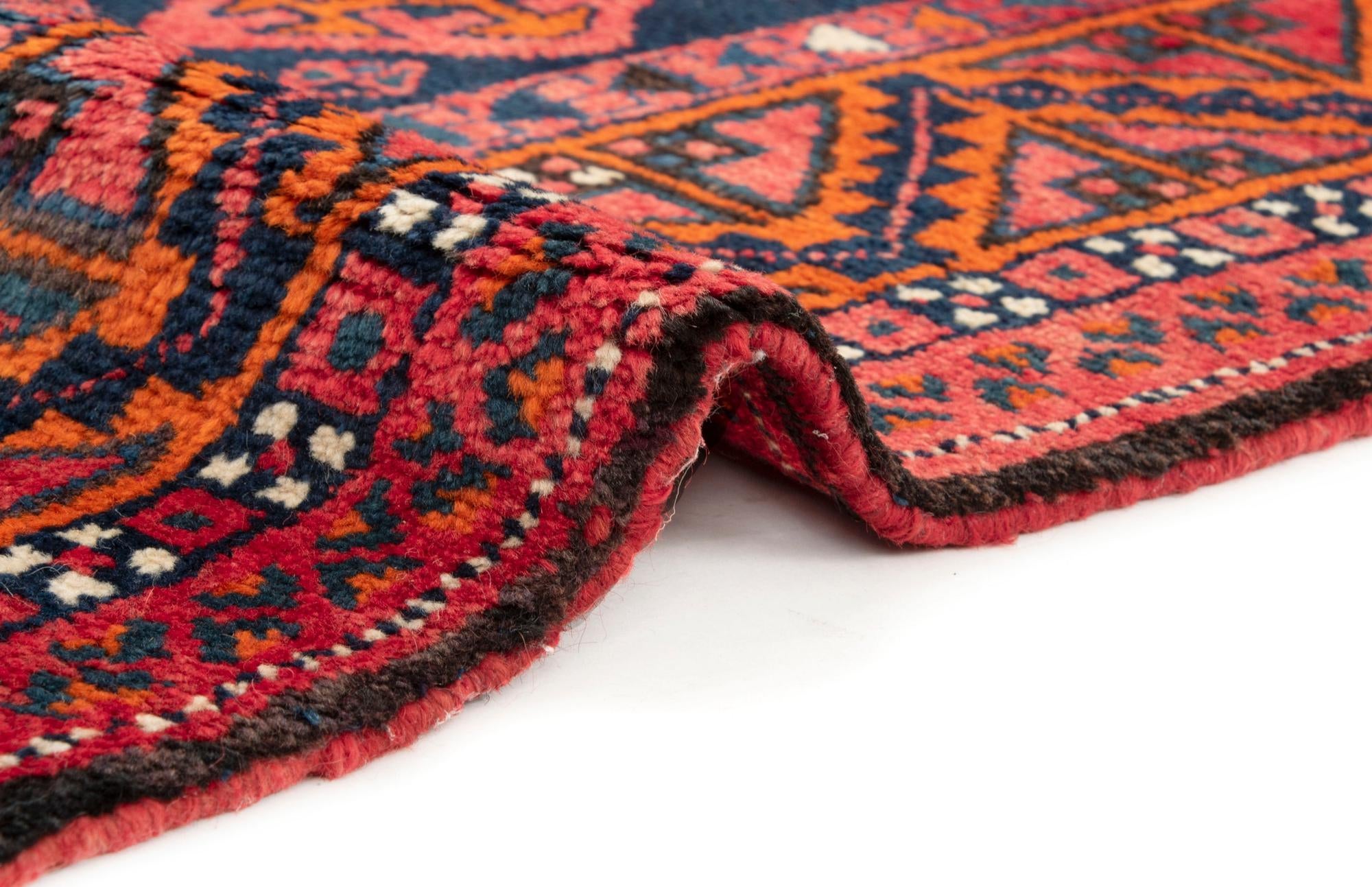4' 9 x 10' 2 Hand Knotted Lori Persian Wool Runner Rug